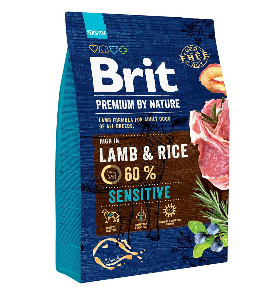 BRIT PREMIUM BY NATURE SENSITIVE LAMB 3 KG