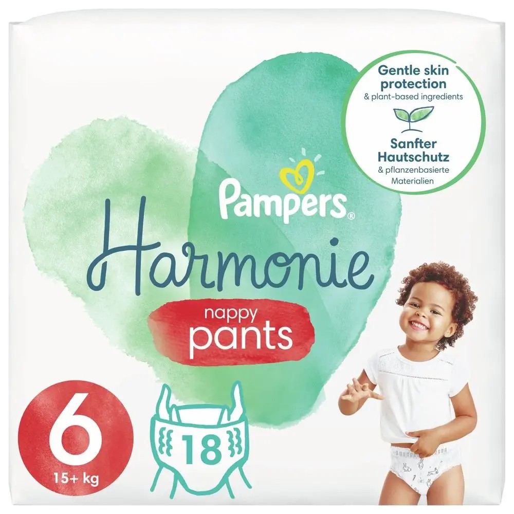 Pampers Pants Harmonie 6 15 kg+ 18 ks