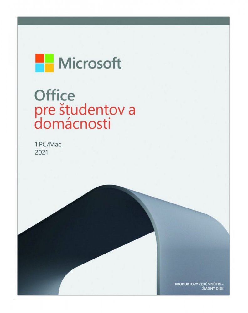 Microsoft Office 2021 pro domácnosti, SK, BOX