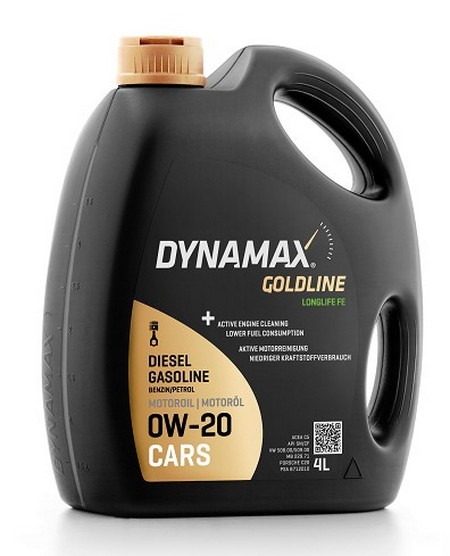 DYNAMAX GOLDLINE LONGLIFE FE 0W20 4L 503304