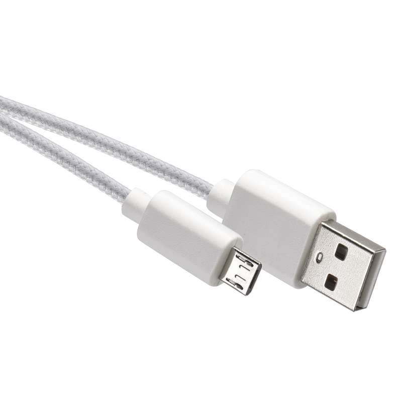 Emos EMS376 USB 2.0, A konektor/USB B micro konektor, bílý