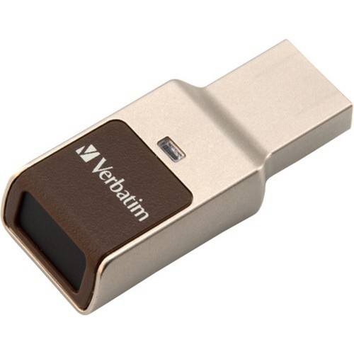 VERBATIM STORENGO 32GB USB FLASH 3.0 FINGERPRINT SECURE P-BLIST