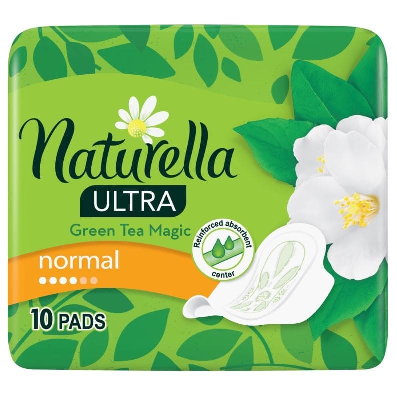 NATURELLA HYGIENICKE VLOZKY 10KS GREEN TEA MAGIC