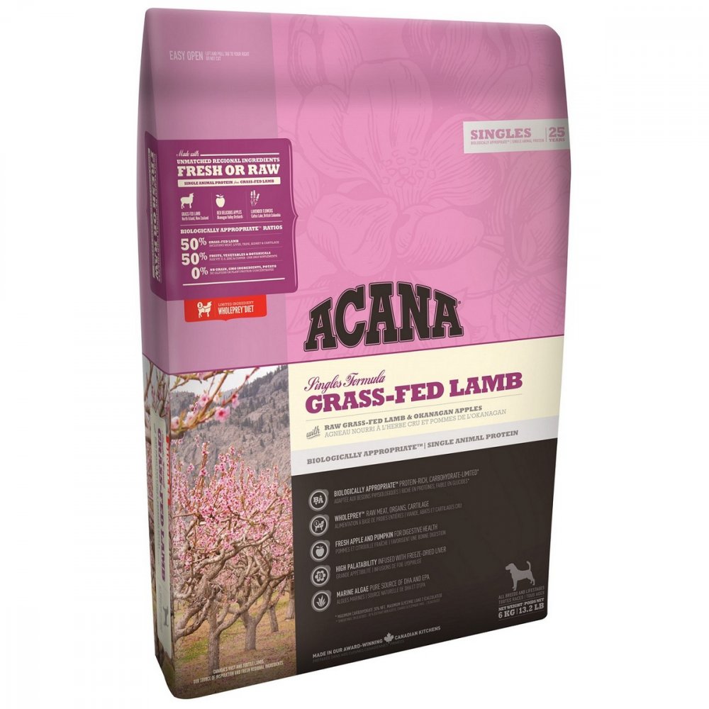 Acana Singles Grass-fed Lamb 11,4 kg