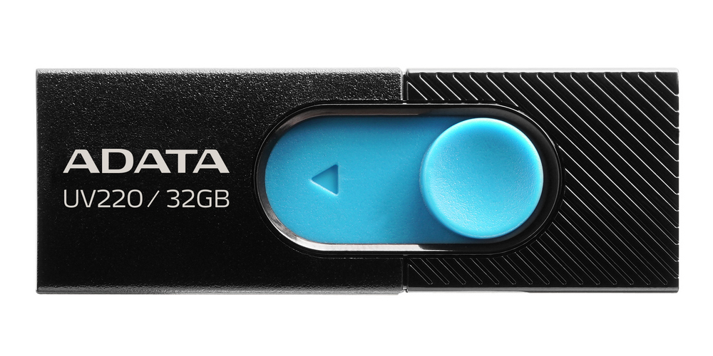 A-DATA USB UV320 32GB BLACK/BLUE (USB 3.0), AUV320-32G-RBKBL
