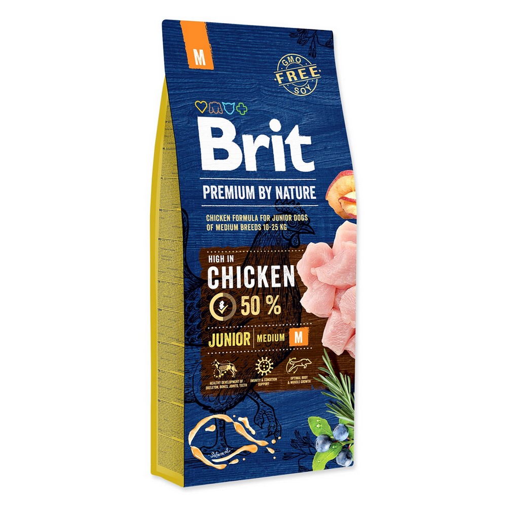 Brit Premium by Nature Junior M 15 kg