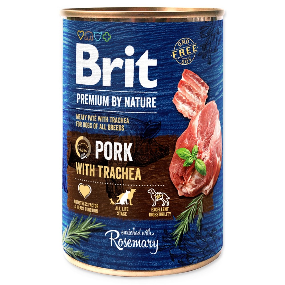 Brit Premium by Nature Pork with Trachea 400 g