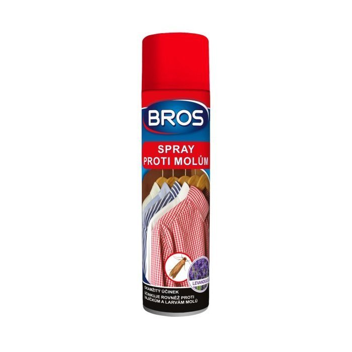 Bros na hubenie šatníkových molí 150 ml