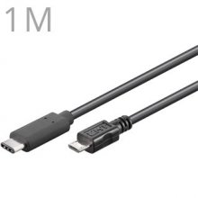 CABLE KABEL USB3.1 TYP C/MALE - USB 2.0 KONEKTOR M