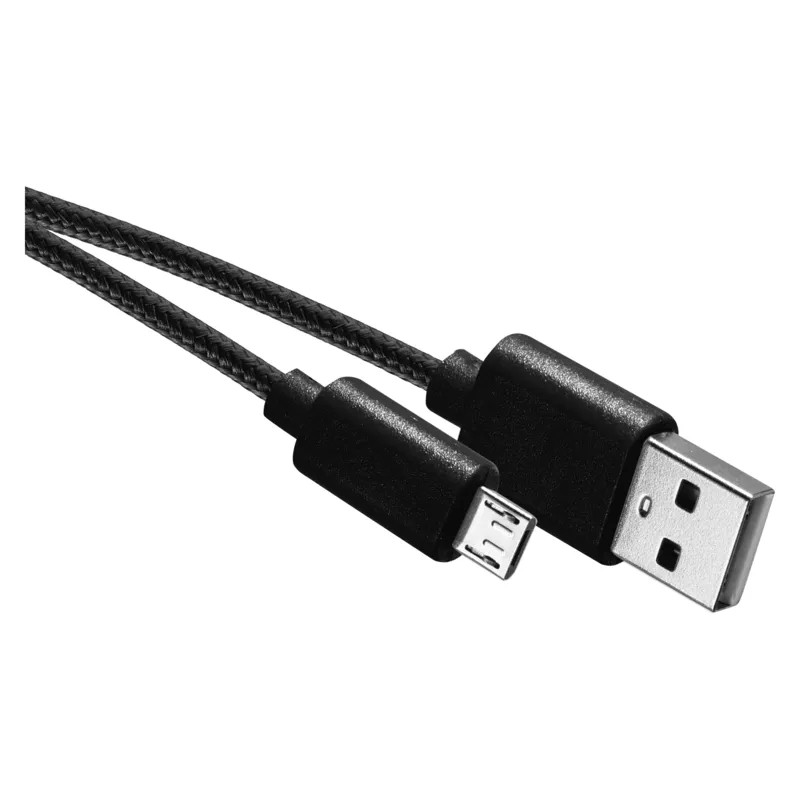 USB kábel 2.0 AM - micro BM 2m čierny