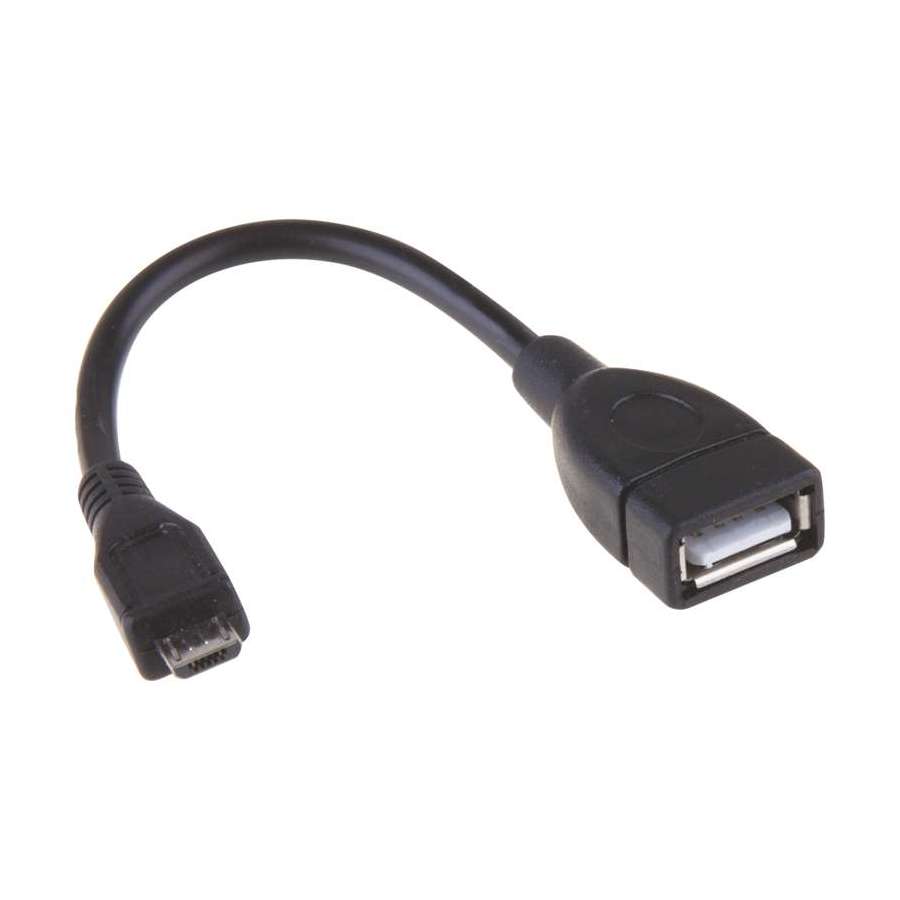 EMOS USB2.0 A/F- MICRO B/M OTG 15CM