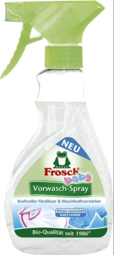 Frosch Eko sprej na škvrny na dojčenskom prádle 300 ml