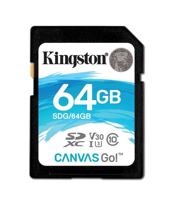 KINGSTON SD SDXC 64GB CLASS10 UHS-I U3, SDG/64GB