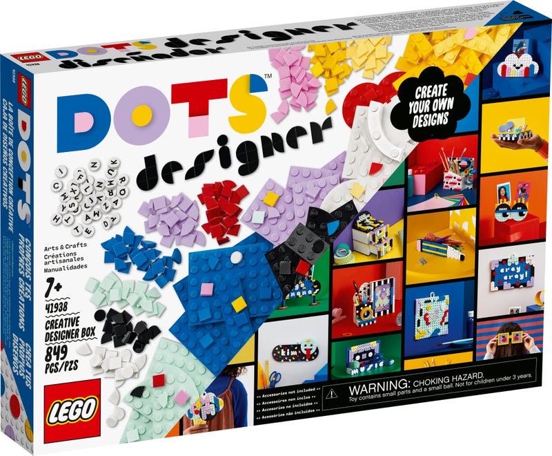 LEGO® DOTS 41938 Kreatívny designerský box