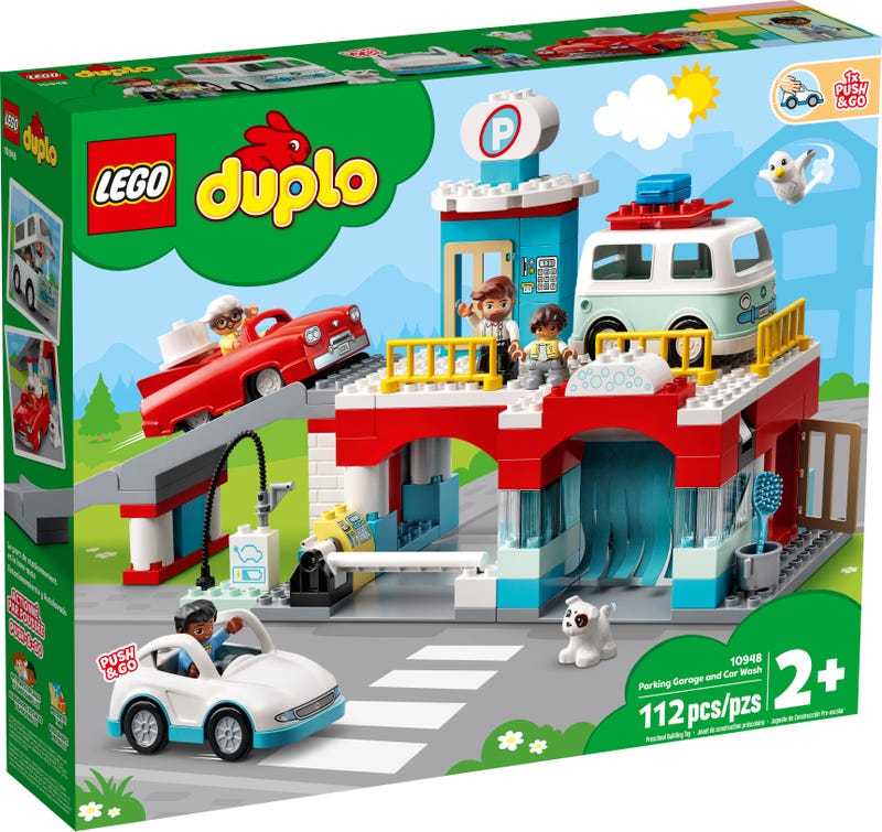 LEGO® DUPLO® 10948 Garáž a autoumyváreň