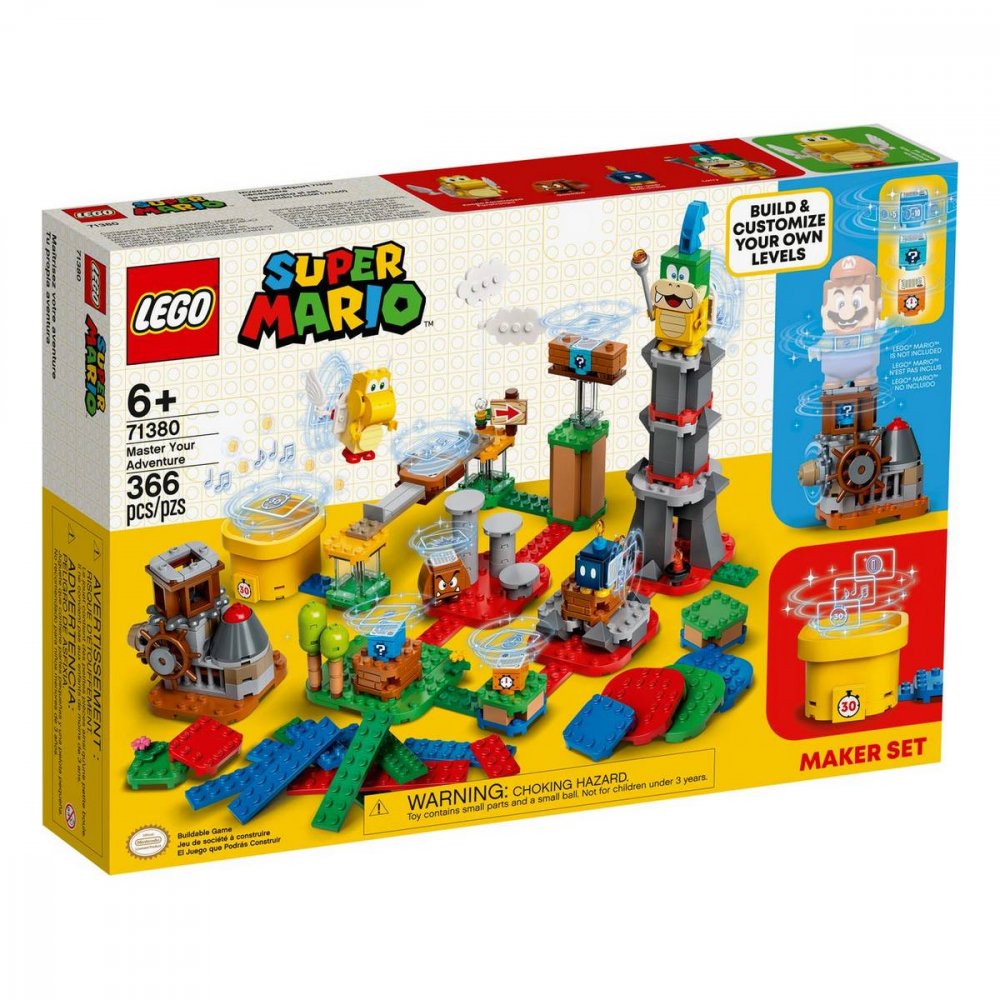 LEGO® Super Mario™ 71380 Set pro tvůrce mistrovská dobrodružství