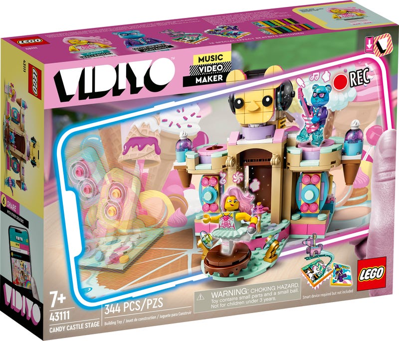 LEGO® Vidiyo 43111 Candy Castle Stage