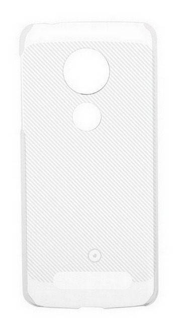 Puzdro originálne Crystal Cover pre Motorola Moto E5, Clear