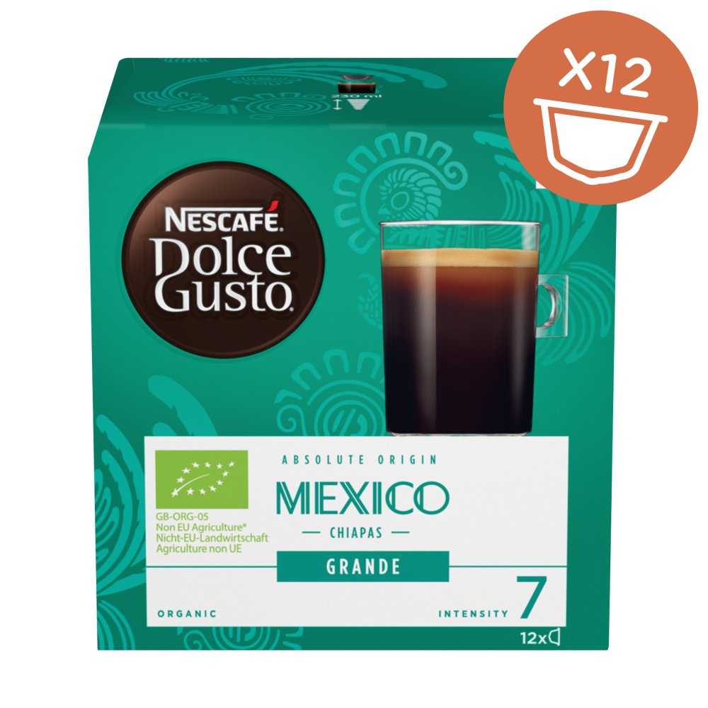 Nescafé Dolce Gusto Mexico Chiapas Grande kávové kapsule 12 ks