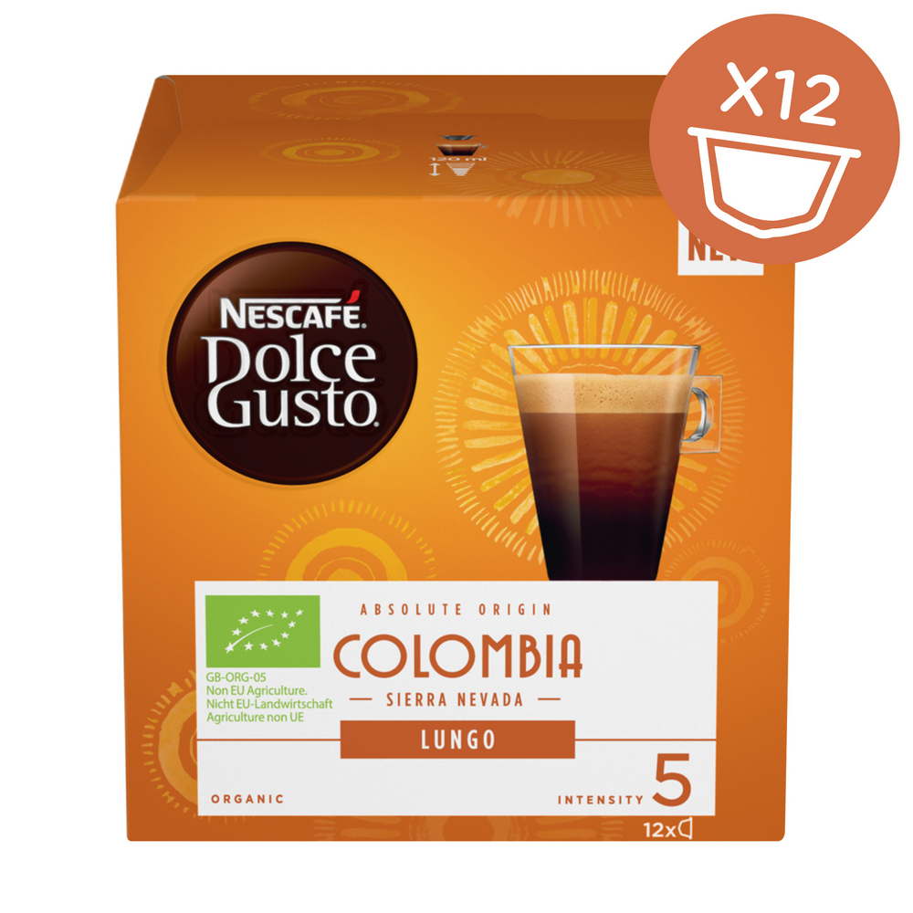 Nescafé Dolce Gusto Colombia Sierra Nevada Lungo kávové kapsule 12 ks