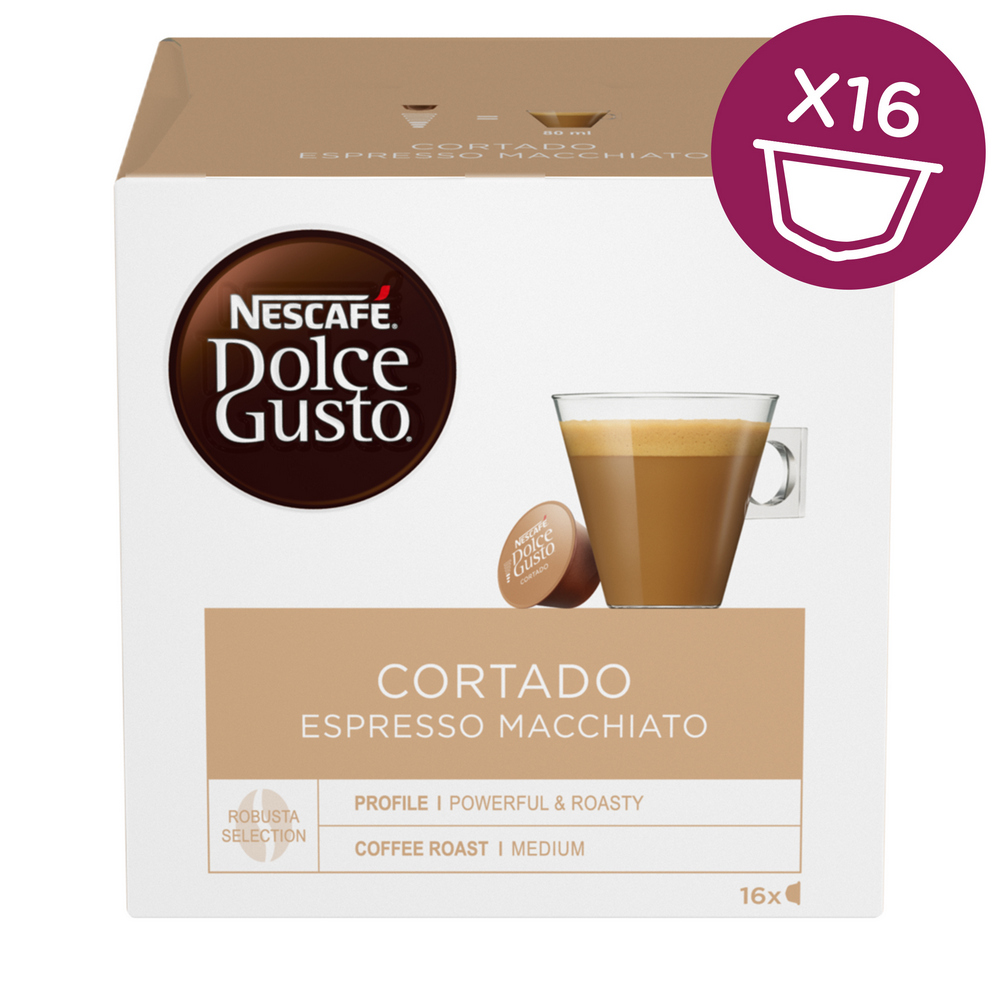 Nescafé Dolce Gusto Cortado kávové kapsule 16 ks