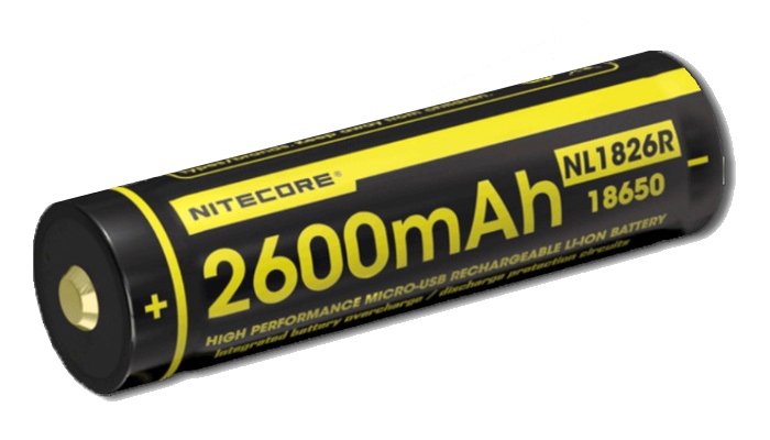 Nitecore batérie NL1826R 2600mAh