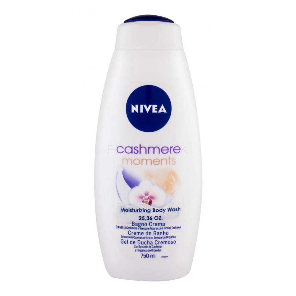 Nivea Cashmere Moments sprchový gél 750 ml