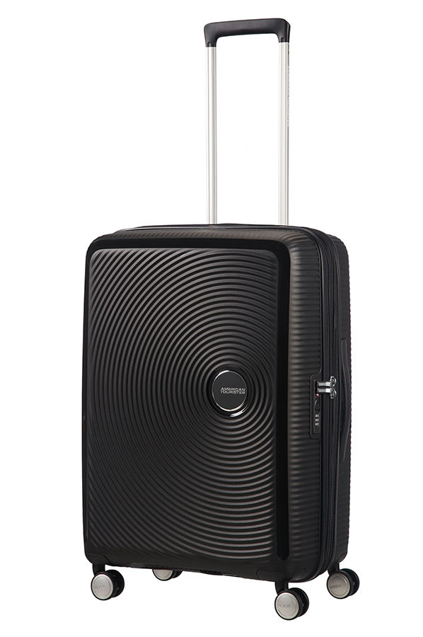 AMERICAN TOURISTER SPINNER 32G09002 SOUNDBOX 67/24 TSA EXP JUST LUGGAGE, BASS BLACK