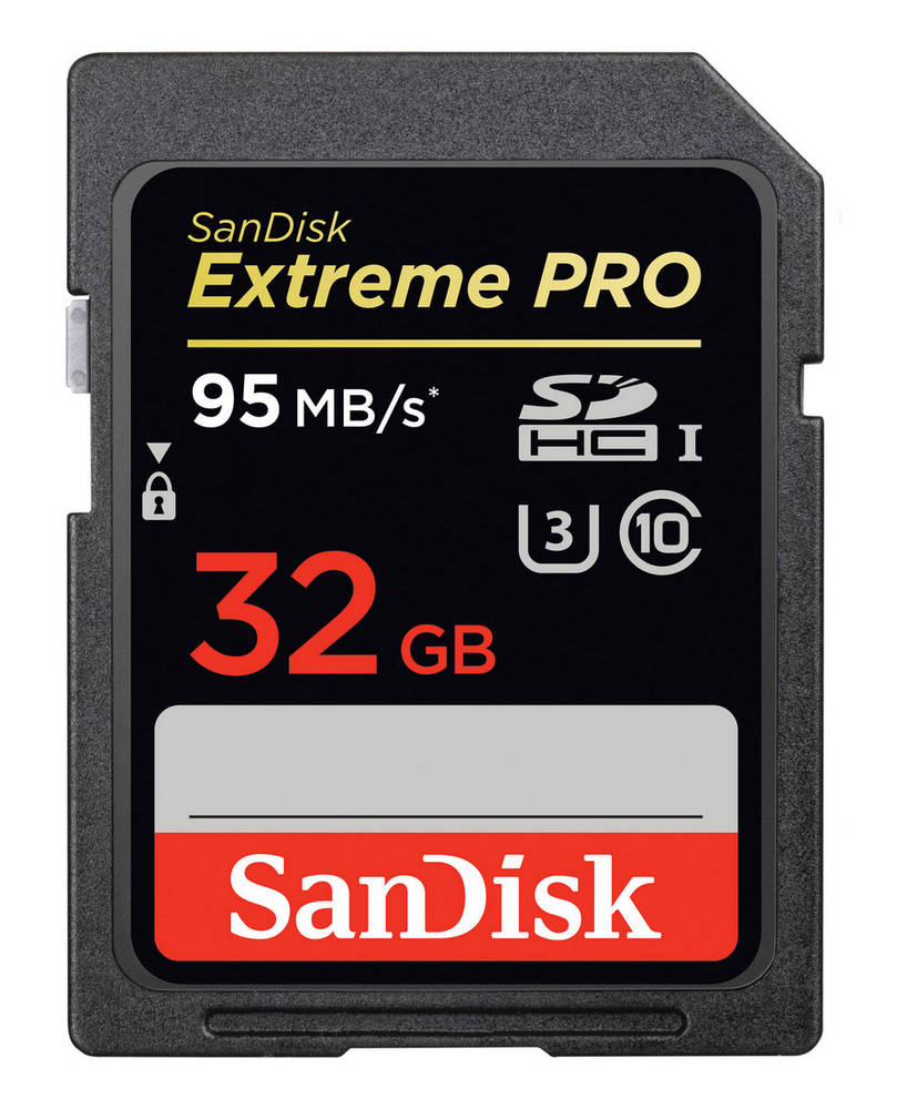 SANDISK 173368 SDHC 32GB PAMETOVA KARTA CLASS 10 EXTREME PRO UHS-I (U3) V30 (95 MB/S)