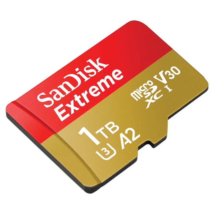 SANDISK EXTREME MICRO SDXC 1TB 160MB/S A2 C10 V30