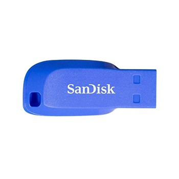 SANDISK FLASHPEN-CRUZER BLADE 32 GB, ELEKTRICKA MODRA  SDCZ50C-032G-B35BE