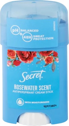 Secret Rosewater antiperspirant deostick krémový 40 ml