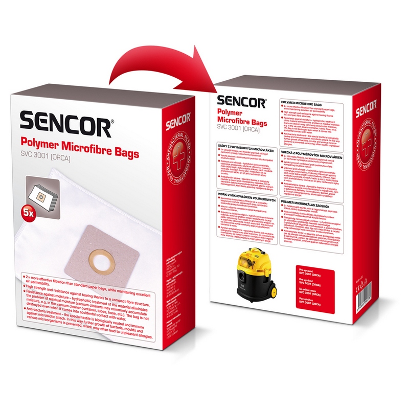 SENCOR VRECKO SVC 3001 (5KS)