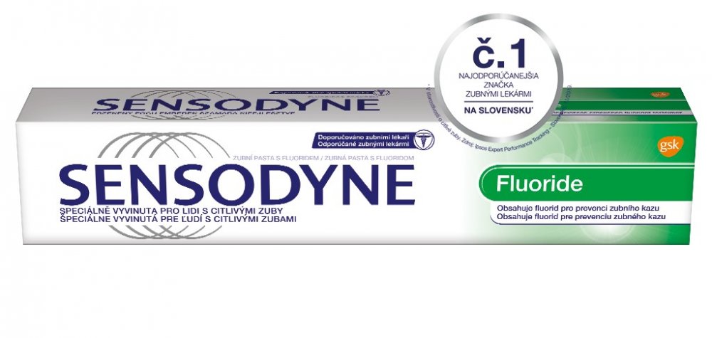 Sensodyne Fluorid zubná pasta 75 ml