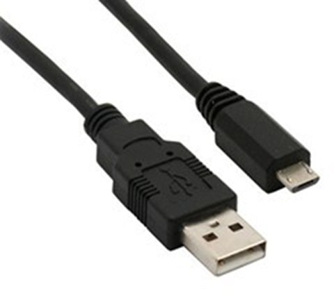 Solight SSC13005E USB 2.0 A konektor - USB B micro konektor, sáčok, 50cm