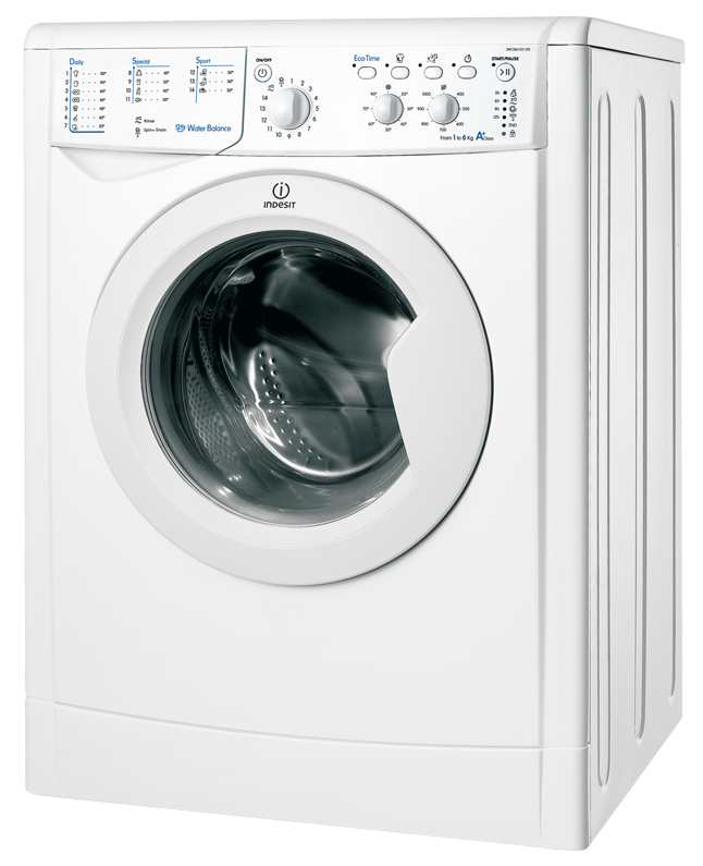 Obrázok Automatická práčka Indesit Eco Time IWCN 61051X9 (CZ) biela + Doprava zadarmo