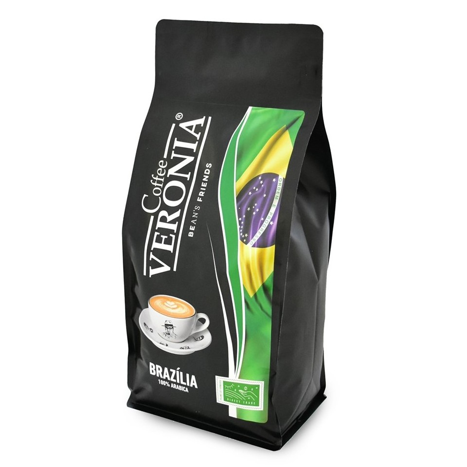 Coffee Veronia Brazília zrnková káva 1 kg