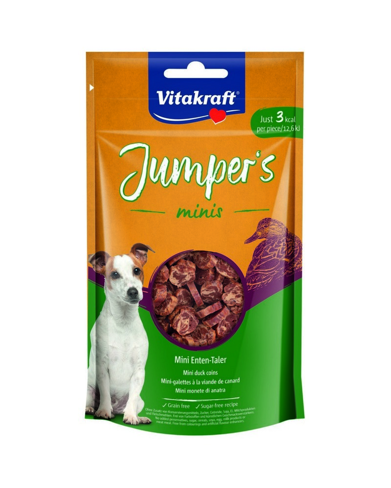 VITAKRAFT JUMPERS MINIS DUKATIKY KACACIE 80 G, 2359605