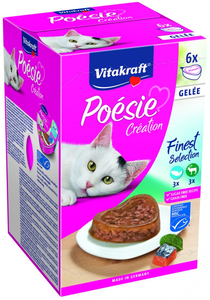 Vitakraft Poésie Multipack želé 6 x 85 g