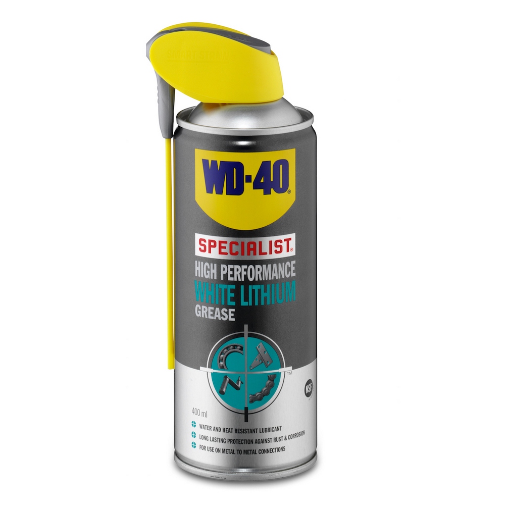 WD-40, Specialist White Lithium Grease, 400 ml