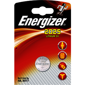 Energizer Lithium Button Cell Battery CR2025 FSB1