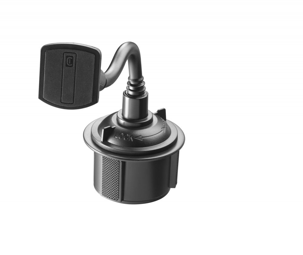 Magnetický držák do auta Cellularline Touch Cup Holder k upevnění do držáku nápojů, černý