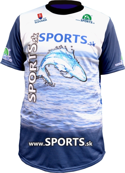Dres SPORTS s logom ryby veľkosť XXL