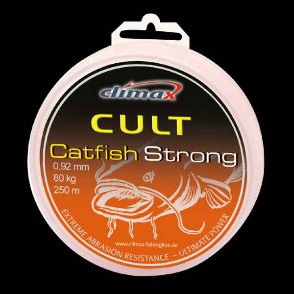 CLIMAX sumcová šnúra 280m CULT Catfish Strong hnedá 280m 0,60mm 60kg / 6 vlákien