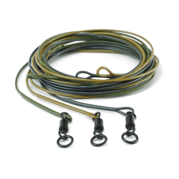 FC Hardcore Leader / ring swivel / 1 m / 2 ks farba weed