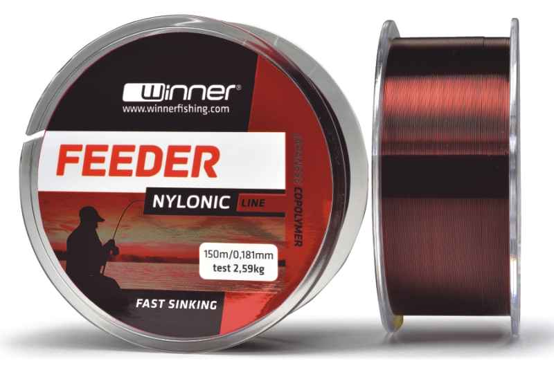 Feeder silon rýchlo potápavý Feeder nylonic line 0,261mm / 300m / 5,12kg