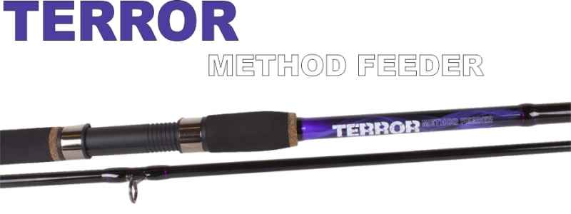 Method feeder prúty JVS Terror 2-diel 3,30m / 30-85g
