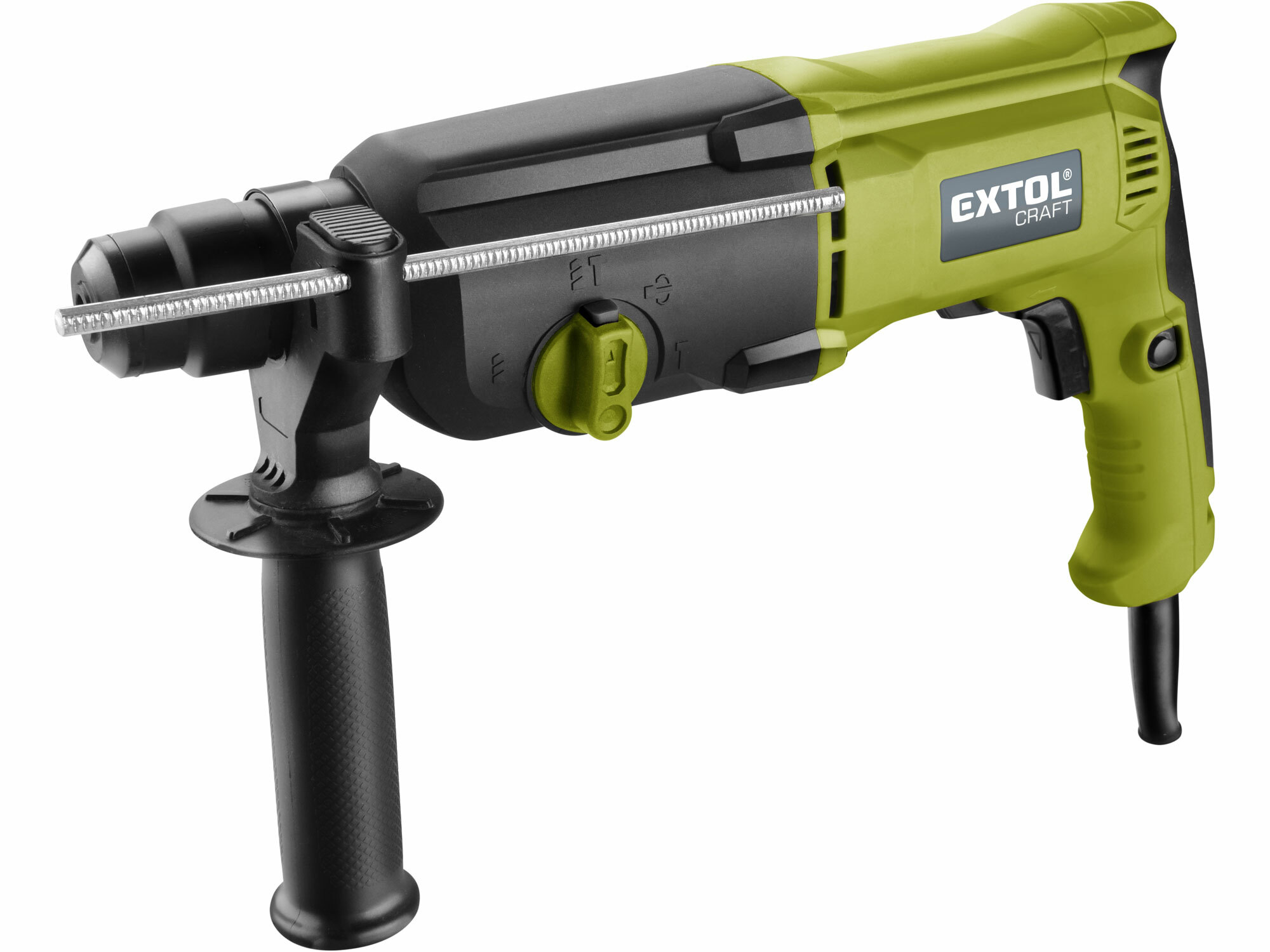 EXTOL Kladivo vŕtacie a sekacie, SDS-plus, príkon 800W, 2,5J, kufor
