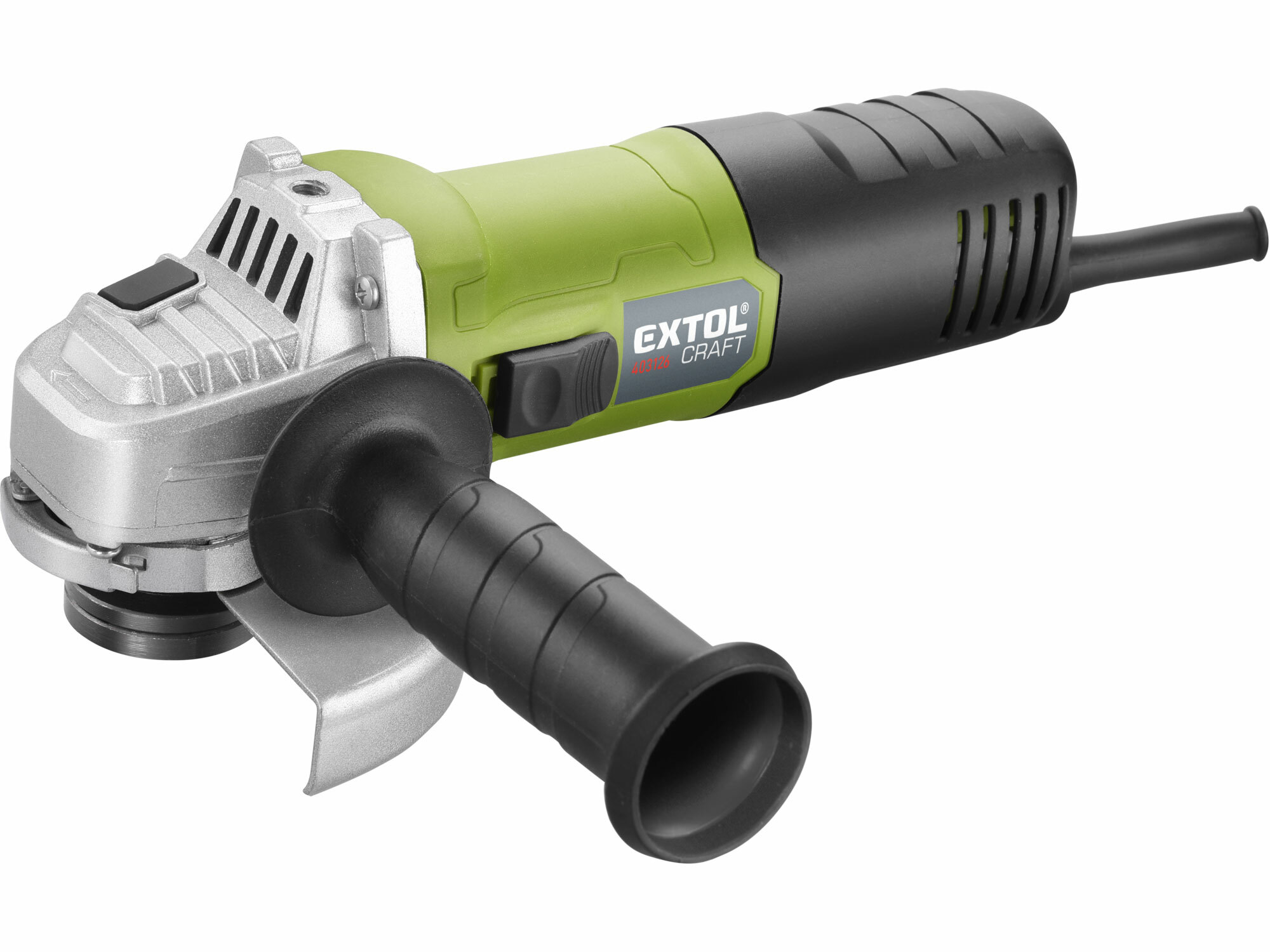 EXTOL Brúska uhlová, príkon 900W, priemer 125mm, bezpečnostný spínač