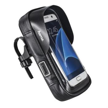 HAMA 210574 MULTI, UNIVERZALNE PUZDRO NA MOBIL (8X16 CM), UPEVNENIE NA RIADIDLA BICYKLA, VODOODPUDIV